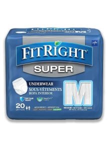 Medline FitRight Super Protective Underwear  Maximum Absorbency