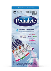 Pedialyte Oral Electrolytes Powder Packs 
