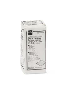 Medline 3 x 3 Inch Woven Gauze Sponge 12 Ply - PRM21312C