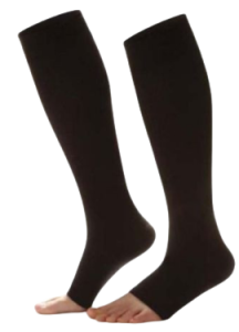 Shape To Fit Open Toe Socks 30-40 mmHg