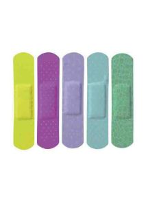 CURAD Neon Adhesive Bandages, Latex Free