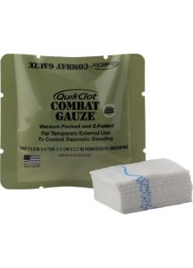 QuikClot Combat Gauze Hemostatic Dressing