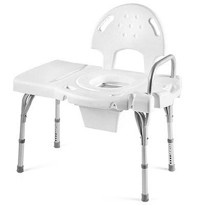 Transfer sales bench commode