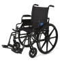 Medline Premium Ultra-Lightweight Wheelchair with Swing-Back Desk-Length Arms