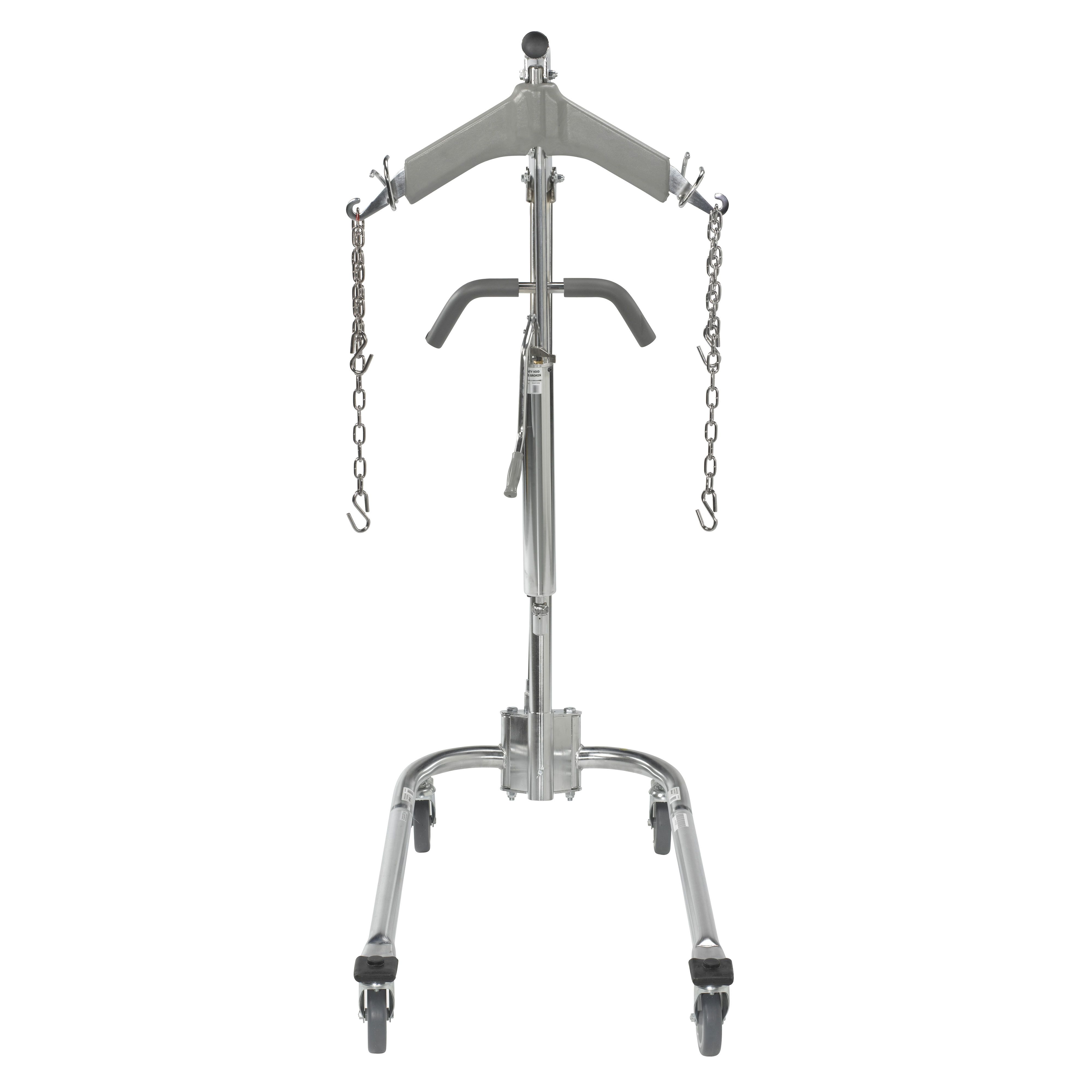 Manual Hydraulic Deluxe Patient Lift with Four Point Casters by Drive