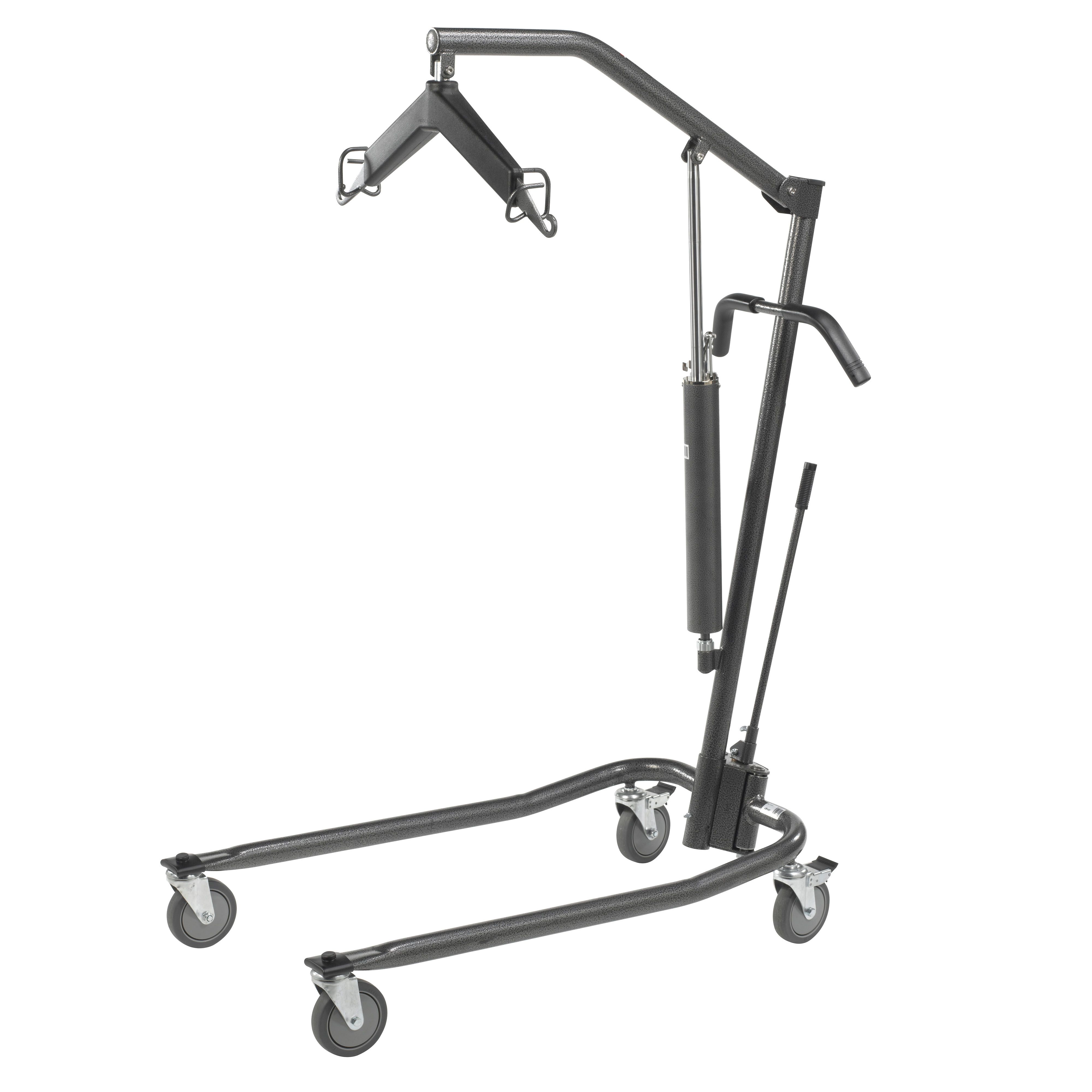 Manual Hydraulic Deluxe Patient Lift with Four Point Casters by Drive ...