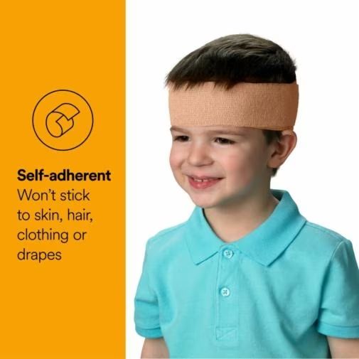 3M Coban SelfAdherent Wrap Sizes 1, 2, 3, 4, 5, 6 Inches