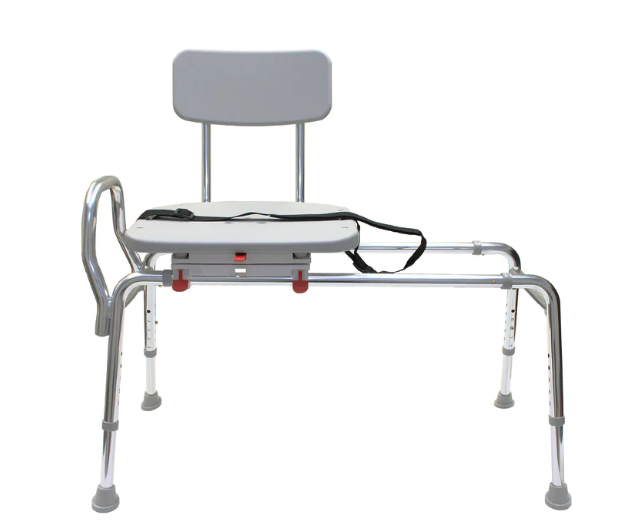 Shower sales chair sliding