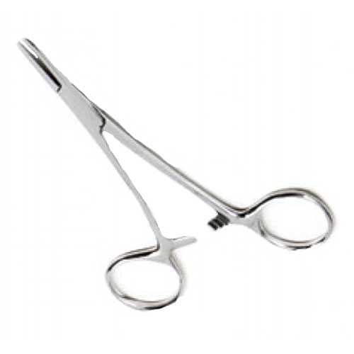 Kelly Hemostatic Forceps w/Locking Handle 5 1/2 in. Straight/Curved