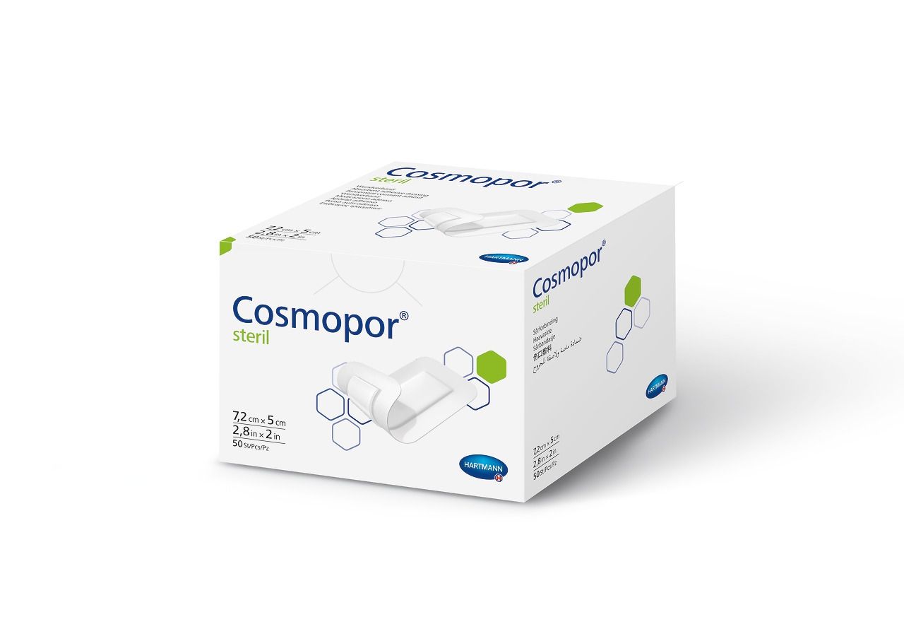 Apósitos impermeables estériles Cosmopor® – HARTMANN Direct