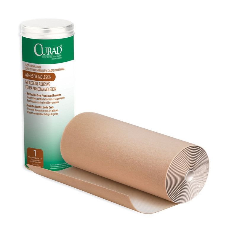 Medline curad moleskin roll adhesive non5147 non5148h vitality