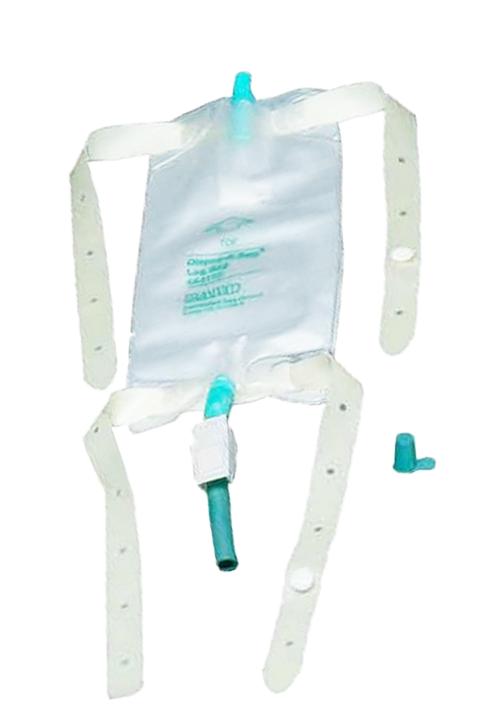 Hollister 9655 Large 900ml Vented Urinary Leg bag Combination Pack (X) – GB  TECH USA