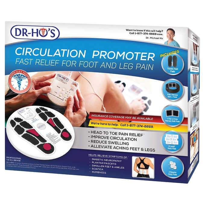 DR-HO'S Circulation Promoter TENS Machine EMS and AMP for leg and foot pain  810890001946