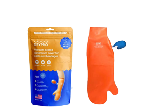 [Ships Free] DryPro Waterproof Arm Cast Cover - Full or Half (Vacuum ...