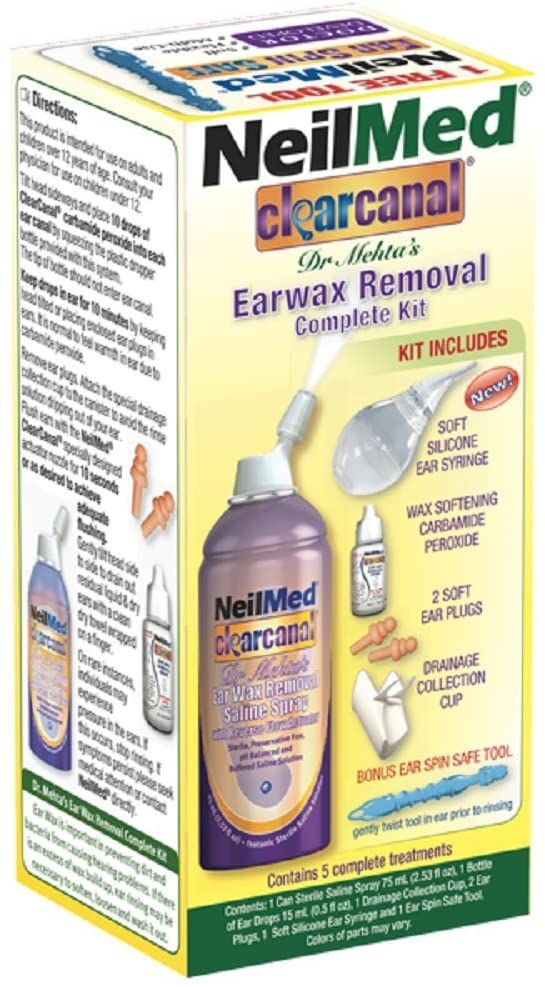 NeliMed Clearcanal Earwax Softener Drops .5 oz Vitality Medical