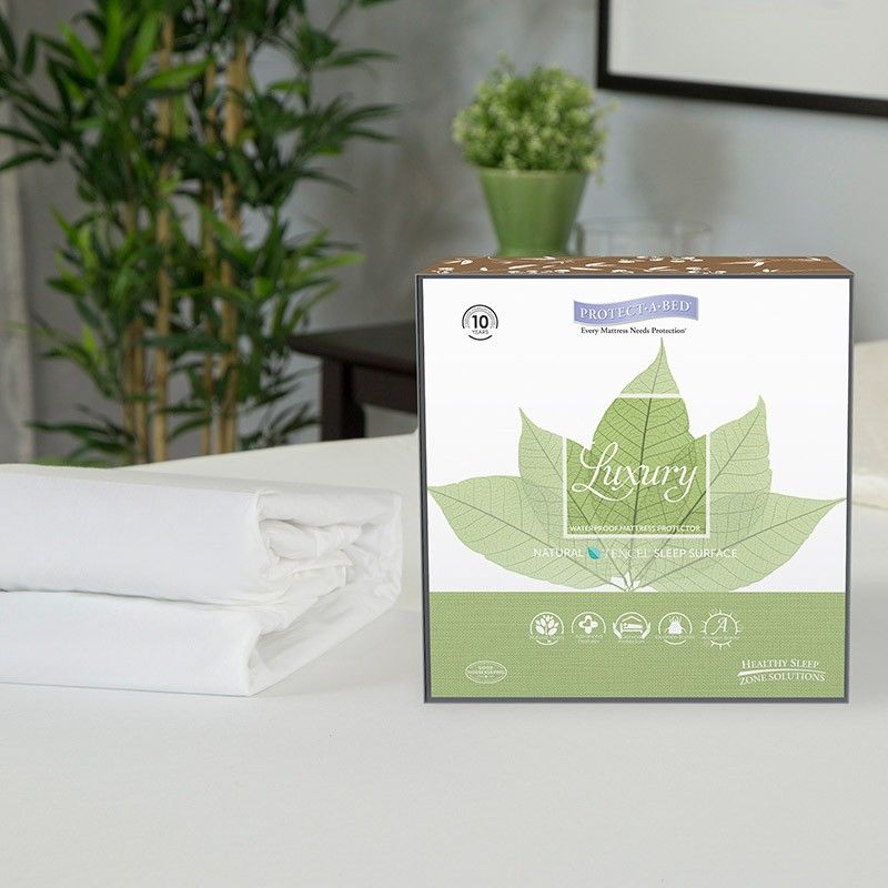 Luxury Tencel Lyocell Waterproof Mattress Pad Protector Vitality Medical