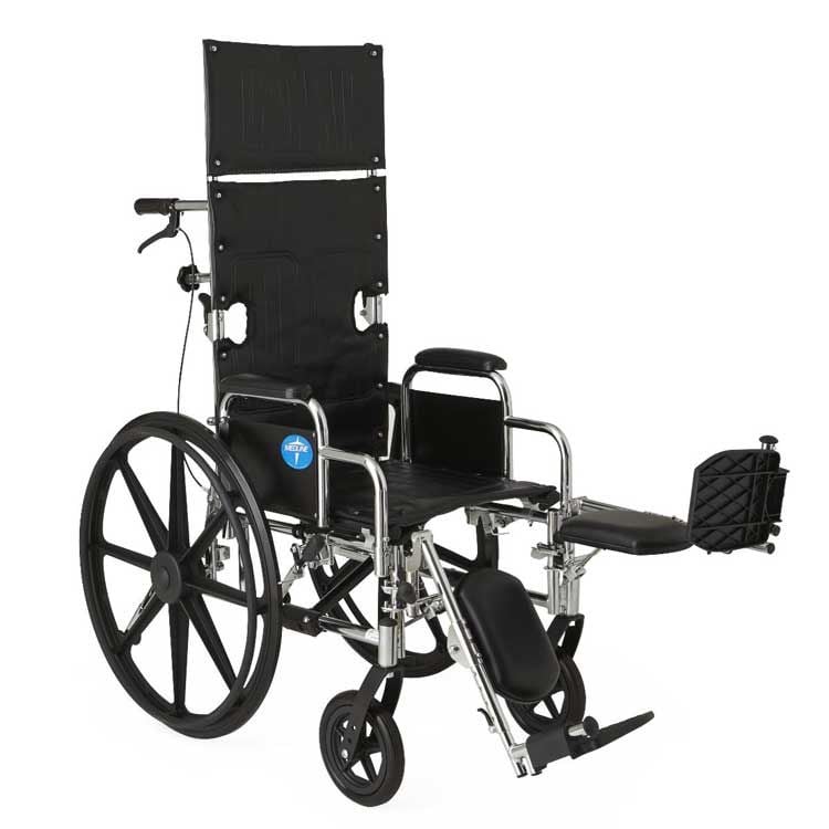Wheelchair, Elevated Leg Rests
