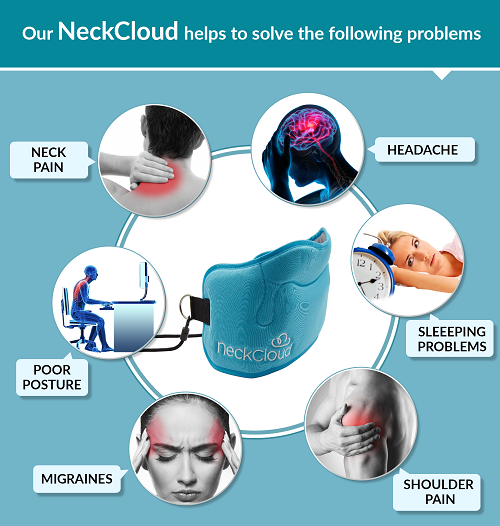 RESTCLOUD Neck Cloud ️ - Cervical Traction Device