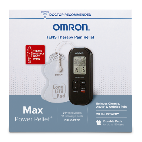 Omron Pocket Pain Pro Tens Unit with 3 Preset Body Pain Programs