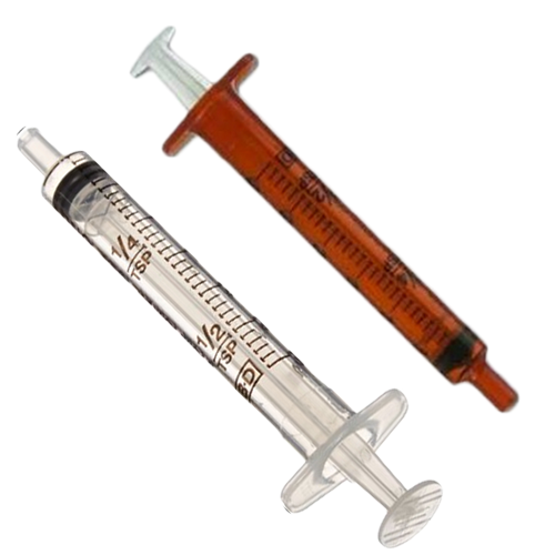 3 mL Oral Syringes by Becton Dickinson with Tip Cap, 305210, 305220, BD