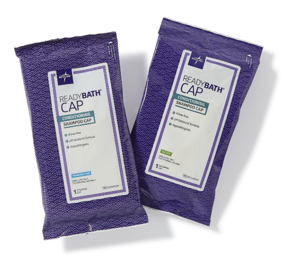 Medline ReadyBath Cap Shampoo & Conditioner MSC095230, MSC095230H