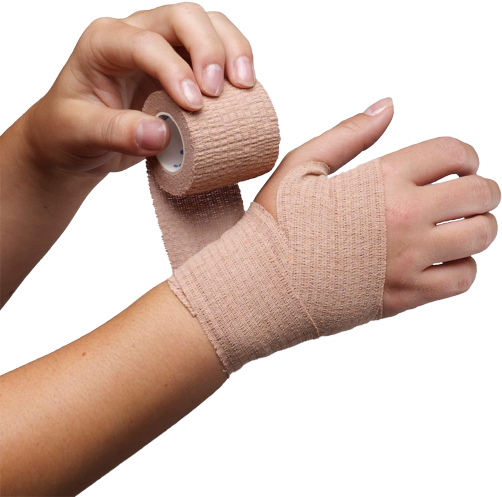 Compression Bandage Wrap, Reusable Elastic Bandage Wrap Self