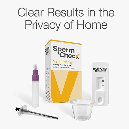 SpermCheck Vasectomy AtHome Test Kit Vitality Medical