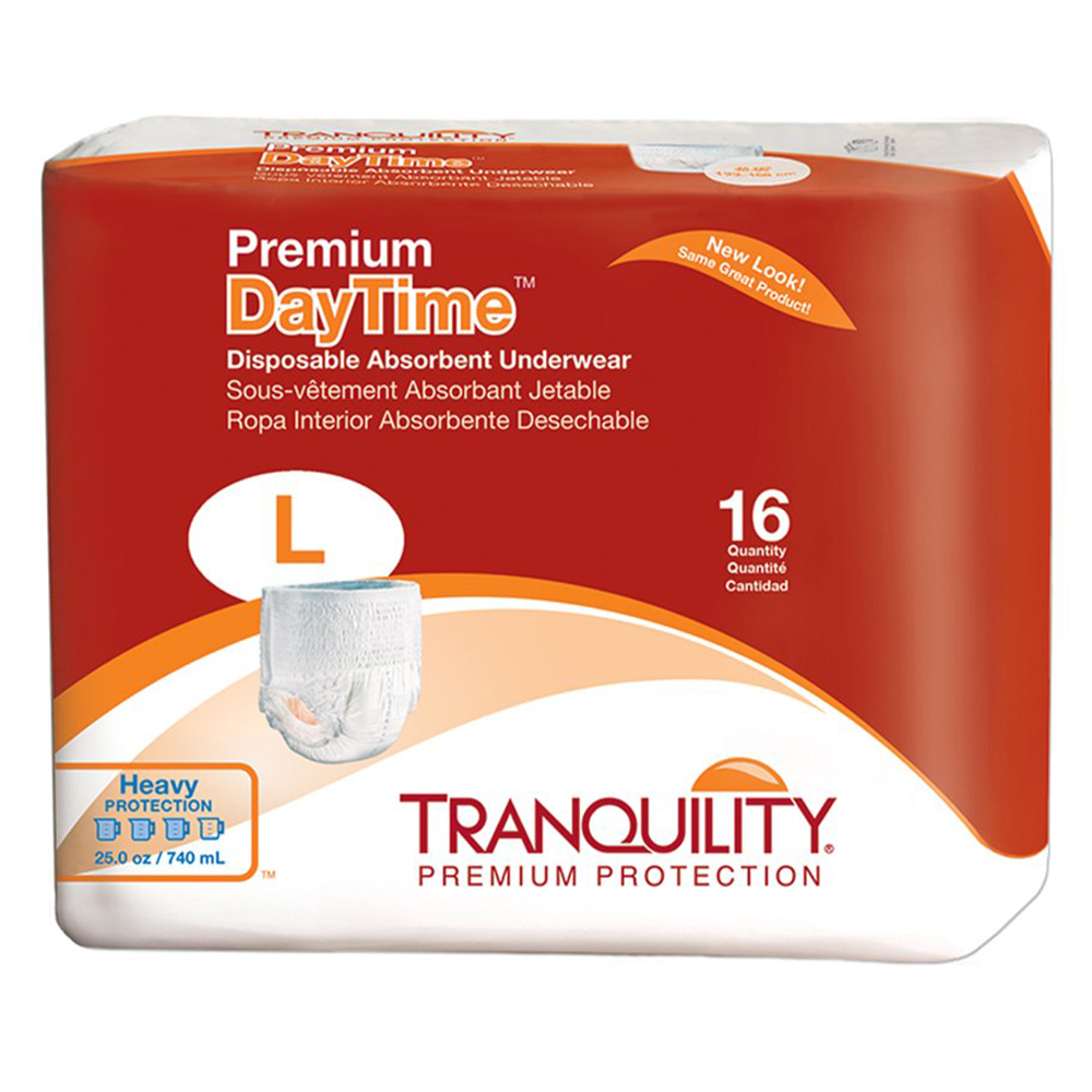 Tranquility Premium Daytime Disposable Absorbent Underwear Heavy
