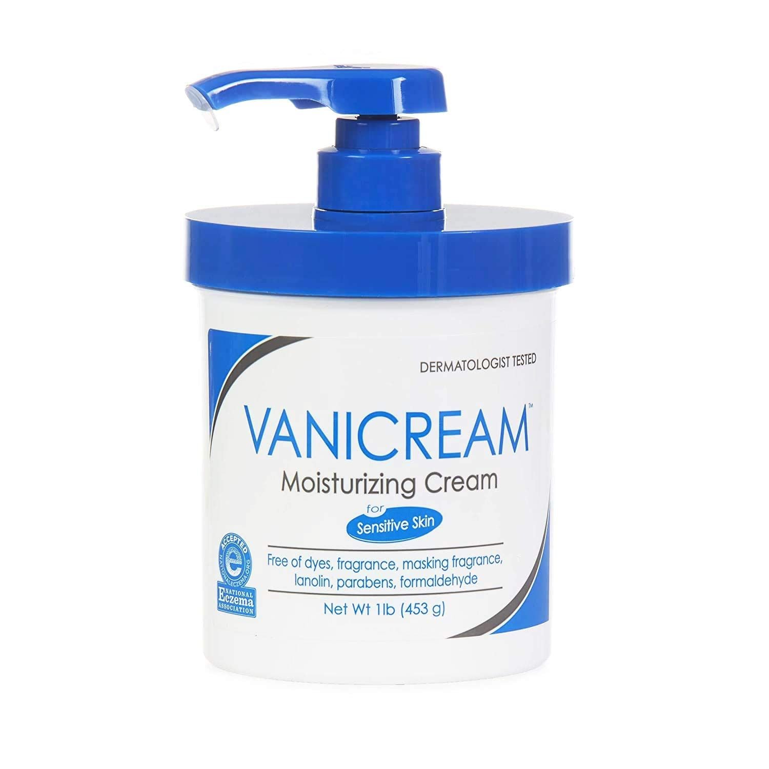 Vanicream Moisturizing Skin Cream 16 oz. Pump Bottle Vitality Medical