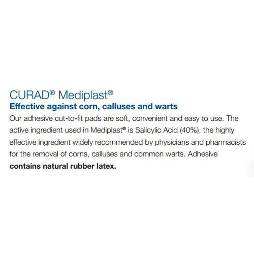 CURAD MediPlast Corn, Callus & Wart Remover CUR01496H, CUR01496Z