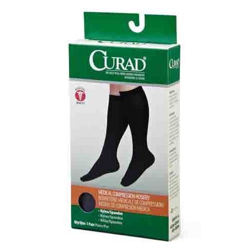 CURAD KneeHigh Compression Hosiery All Sizes and mmHg Vitality Medical