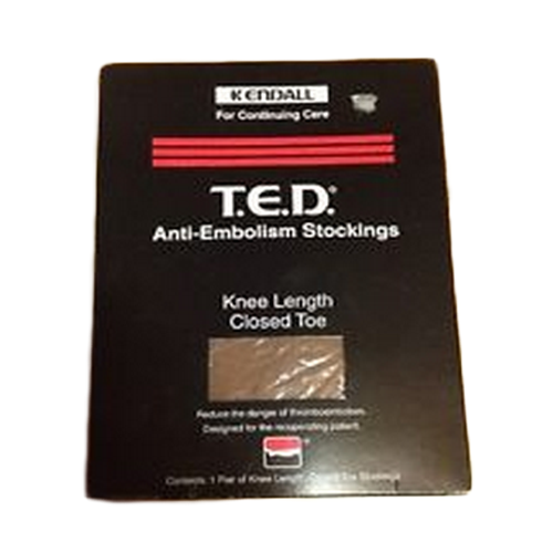 Covidien TED Hose Beige Knee High Closed Toe Stocking 4265, 4317