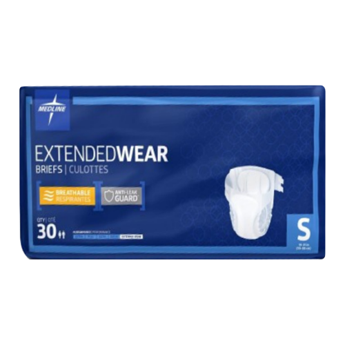 MedLine Extended Wear Briefs Overnight HighCapacity Absorbency
