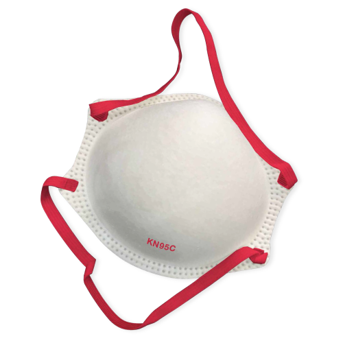PMT KN95 4.5 cm Thick Disposable Cone Mask