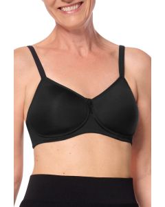 Lara Non-Wired Soft Bra in black