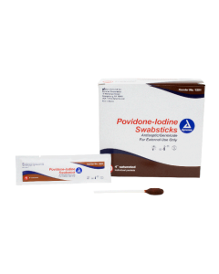 Dynarex Povidone Iodine Swabstick - 1201
