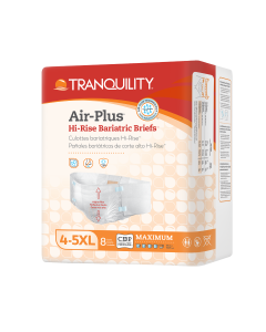 Tranquility Air-Plus Hi-Rise Bariatric Briefs, 4-5XL
