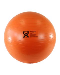 CanDo Inflatable Exercise Ball, Orange