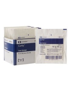 Covidien Curity 4 x 4 Inch Cover Sponges