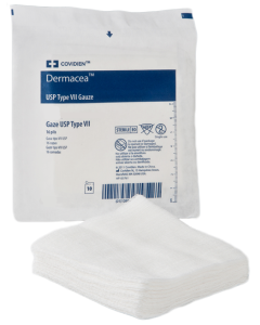 Covidien 441204 Dermacea USP Type VII 2 x 2 Inch Gauze Sponges 8 Ply Sterile