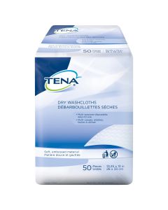 TENA Dry Washcloths