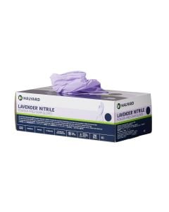 Halyard Lavender Nitrile Exam Gloves Textured Fingertips Powder Free - NonSterile