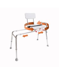 Ergo Swivel Sliding Transfer Bench