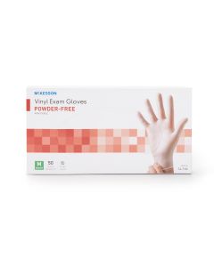 Confiderm Vinyl Exam Gloves Powder Free - NonSterile
