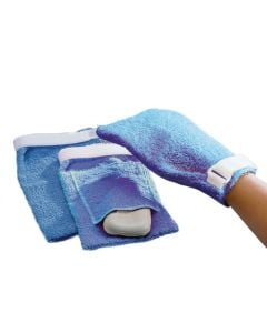 Sammons Preston Terry Cloth Antimicrobial Wash Mitts