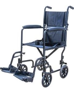 ProBasics 19" Transport Chair with Steel Frame and Swing Away Footrests
