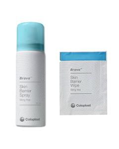 Coloplast Brava Skin Barrier Spray and Wipes