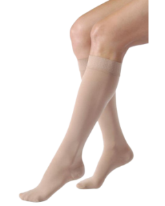 Jobst Relief 20-30 mmHg Knee High Compression Socks Unisex, Silicone Top Band CLOSED TOE  