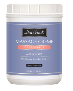 Bon Vital Deep Tissue Massage Cream and Massage Lotion