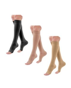 Medi Duomed Advantage Calf-High, Open Toe Stockings